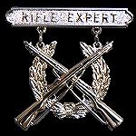 This is the USMC Expert Rifleman's Badge.