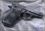 Surplus Italian police Beretta 85F.  Single stack .380.