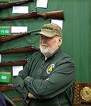 Collector of the Remington rifles based originally on the British .276 caliber rifle, displayed at the NRA Collectors show at Indy 2019.  See other photos.