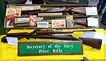 Former U.S. Navy Model Remington 720 rifles, given out as prizes.