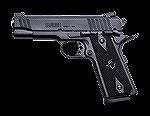 Taurus 1911 Commander.  4.2" barrel, so .05" shorter than a Colt.  But since many makers call their 4.0" 1911s "Commanders," I will give this one to Taurus.   I don't love the forward serrations but t