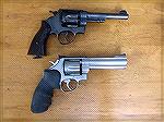 Model 1917 and 625-2 Smith and Wesson revolvers in .45 ACP