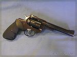My six-inch Security-six .357 Magnum that probably dates to 1980, at a guess, although I only acquired it around 2017.  It is shown wearing Sile stocks.