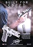 New for 2020 print ad showing the "Kimber Rapide."  How appropriate that Kimber would take the name of a European Express train and applies this to their new, what, competition pistol?  One must assum