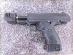 Modern Hi Point 9MM pistol with Compensator.