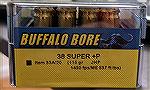 Some proper .38 Super plus P 
Cor-Bon  115 grain JHP going 1450 fps energy being 537 foot pounds



