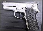 Ith & Wesson 6906 3rd Gen pistol. Compact, 12 round double stackag. Takes 59xx series 15 round magazines too