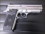 Stainless steel Taurus PT 38S. 