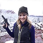 Katie Pavlich: Fox News reporter, conservative, and avid shooter. You'll note some of the guns in these photos are Volquartsen customs.