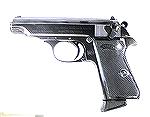 This is my 1971 Walther PP pistol in .32acp. It was a police issue at the Lower Saxony Police Department in Germany, probably in the mid-1970s.