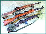 An interesting comparison of 3 very different Carbines from 3 very different countries. From top to bottom:
A Lee-Enfield No5Mk1 "Jungle Carbine", a Chinese SKS, and a US M1 Carbine.